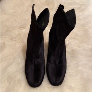 Free People Velvet bootie